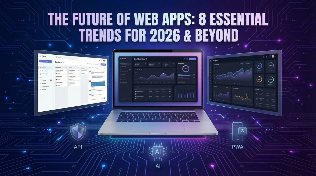 8 Web App Trends in 2026 Every Business Should Know Before Starting a Project